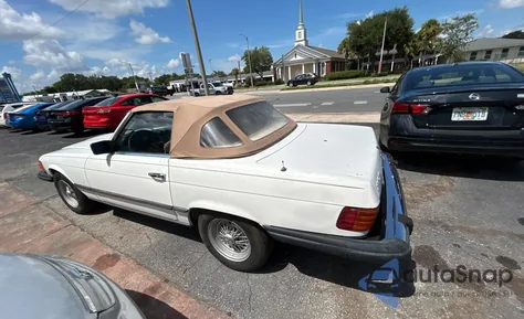 1983 Mercedes-Benz 380 Sl from USA, damaged, VIN WDBBA45A2DB023819
